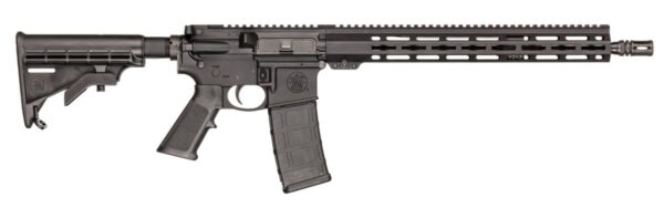 More Information Product Name S&W M&P15 Sport III 5.56 NATO 16" Barrel 30+1 Action Semi-Automatic Barrel 15.00" - 17.99" Brand Smith & Wesson Caliber 5.56x45mm NATO